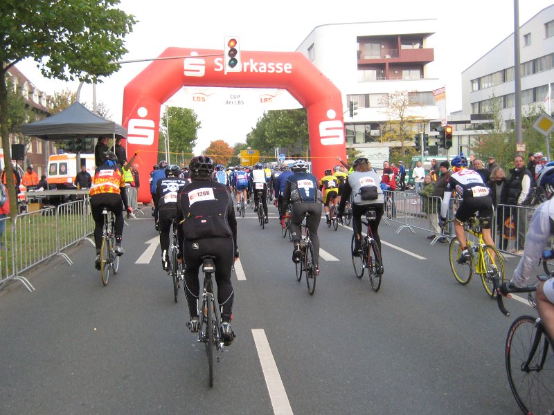 Start des Jedermannrennen beim Sparkassen M�nsterland Giro