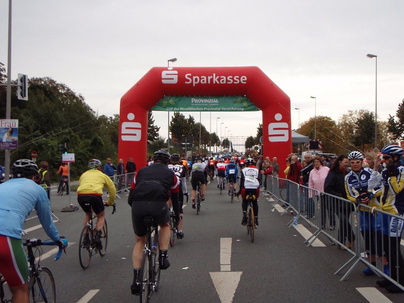 Start zum Jedermannrennen M&uuml;nsterland Giro