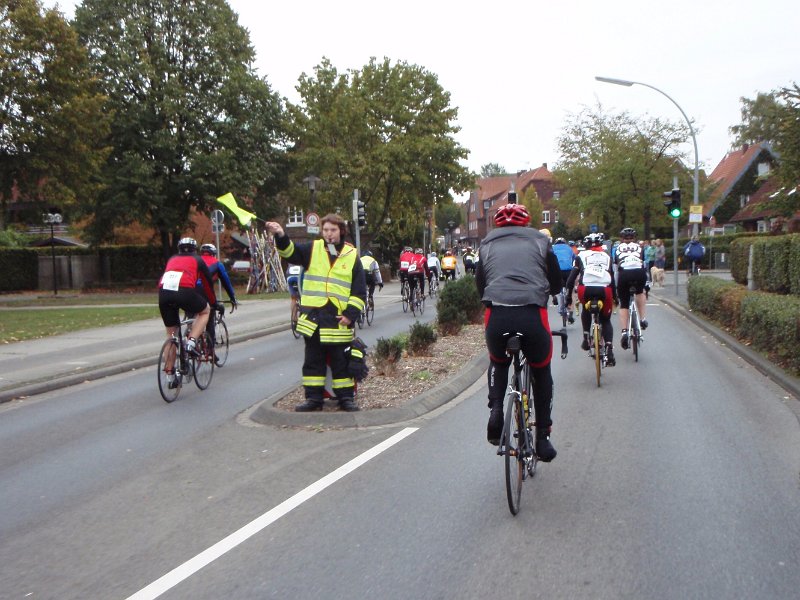 Helfer beim Jedermannrennen des Sparkassen M�nsterland Giro