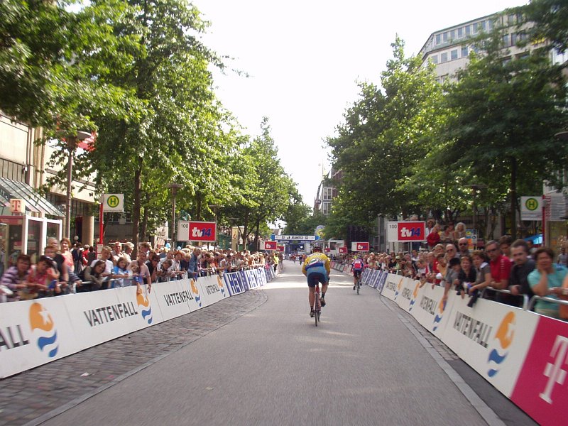 Zieleinfahrt