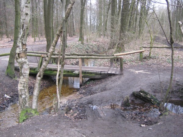 Zickzack-Weg
