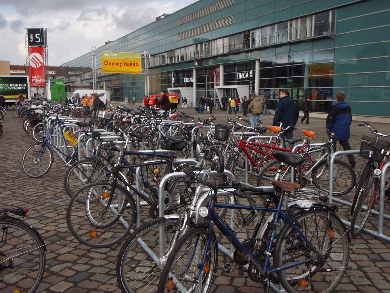 Hier ging's zur Messe...