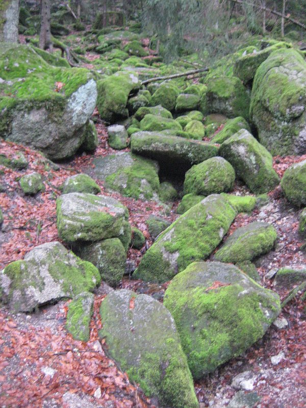Granitbrocken